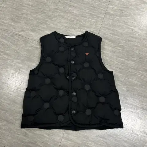 아가방 오리털 조끼 패딩 90