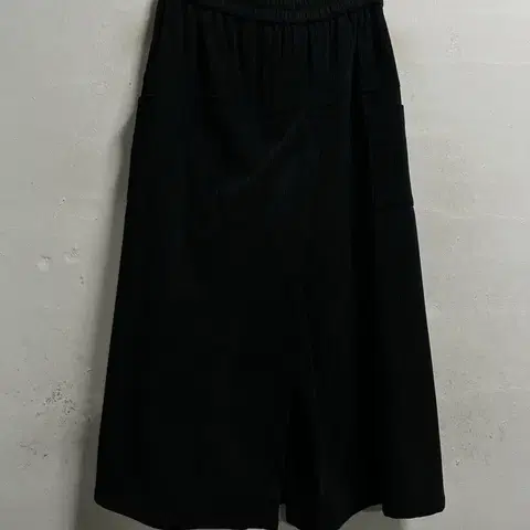 55-77 HI,ELLYHI 코듀로이 골덴 밴딩 롱치마 스커트 정품