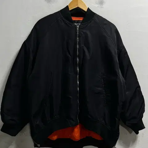 66 ZARA 자라 Ma-1 루즈핏 항공점퍼 정품