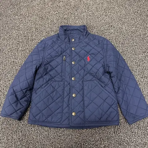 폴로 키즈 누빔 퀄팅 점퍼 자켓 5사이즈 110사이즈 네이비