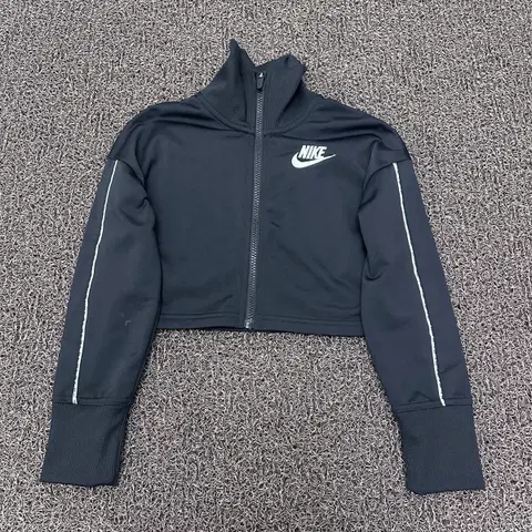 나이키 키즈 져지 집업 140사이즈 블랙