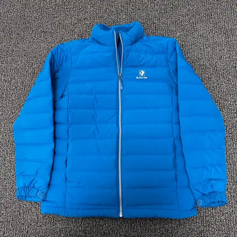 [155] 블랙여크 키즈 덕다운 패딩 155사이즈 청록색블루