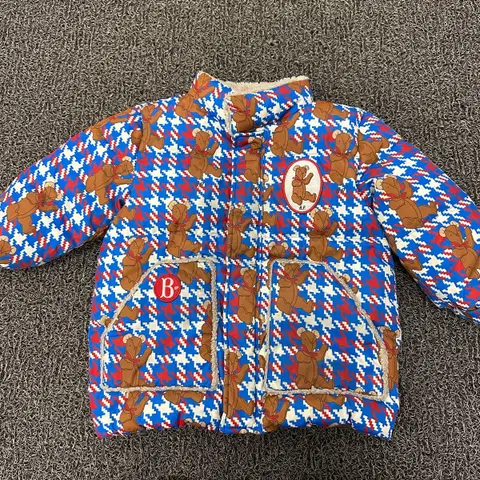 [100] 베베드피노 키즈 덕다운 패딩 100사이즈 곰돌이