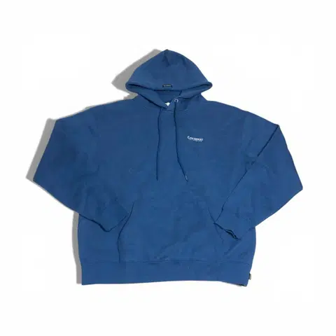 새상품) 커버낫 블루 후드티 M