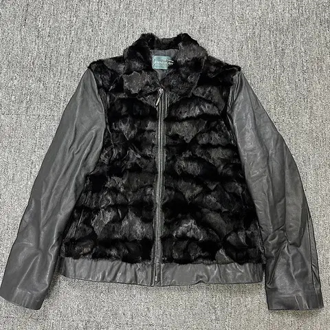 금강모피 밍크 양가죽 자켓 95