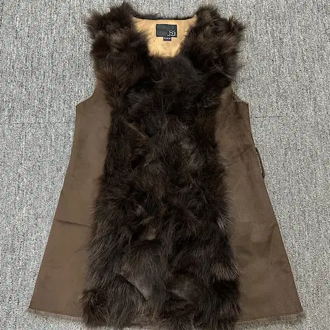 여우털 조끼