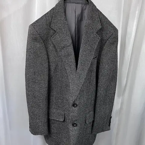 버버리 울 자켓