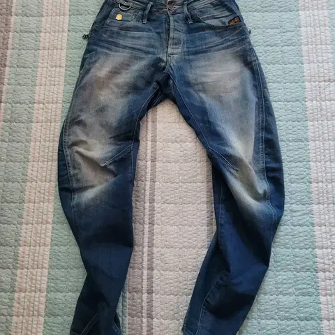 지스타로우 Gstarraw 뉴릴리 3D 루즈테이퍼드 연청워싱진 29사이즈