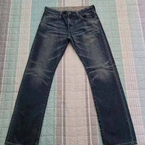 리바이스 LH523 럭셔리헤리티지 빈티지워싱 스트레이트진 32사이즈