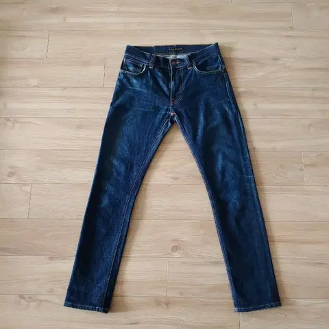 누디진 씬핀 드라이 트윌 진청슬림. 탭30 실27