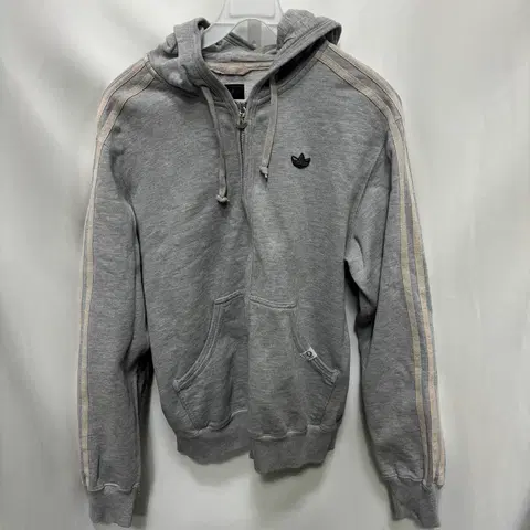 아디다스 트레포일(불꽃 로고)집업 후드티 집업 90