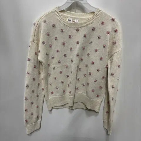 GAP Kids (갭 키즈)작은 꽃 자수 스웨터(새상품)14~16