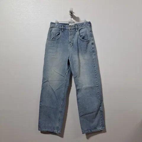바게트 여성 와이드핏 청바지 M (c사62)