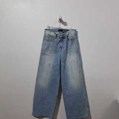 무명 moomyung 와이드핏 데님팬츠 M (c아05)