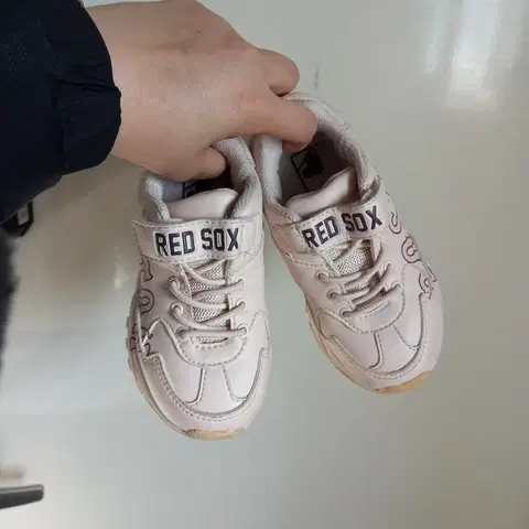 mlb 레드삭스 아동화 운동화 찍찍이 170
