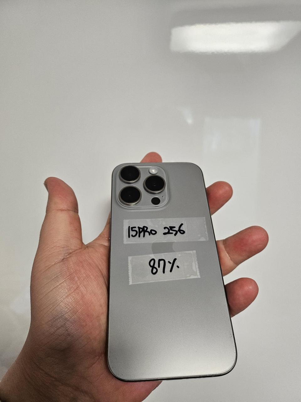 아이폰15프로 256G 내츄럴티타늄