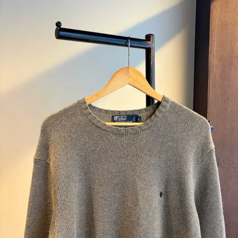 15605 - 폴로 랄프로렌 그레이 니트