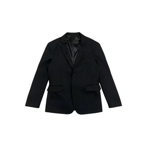 모노소잉 울 자켓 블랙