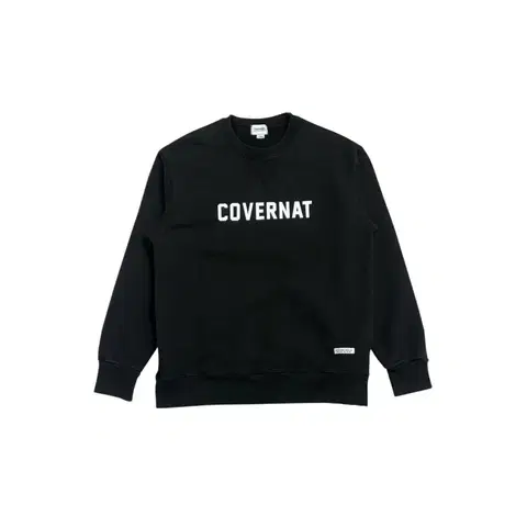 커버낫 맨투맨 블랙