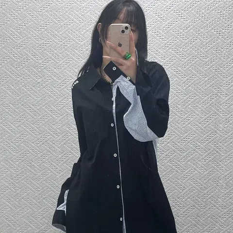 네스티킥 모던시크 유니크 캐주얼 언발셔츠 XL C08322