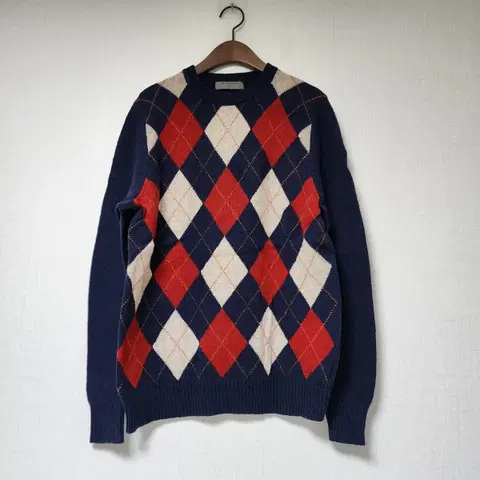 지오다노 아가일 니트 남성 L