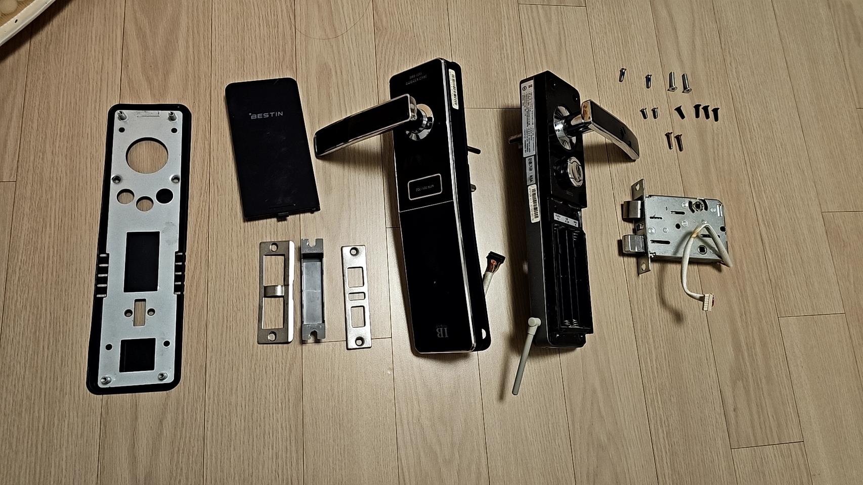 하자) 부품용 아이빌리브 도어락 현관문 MTR701 MTR702