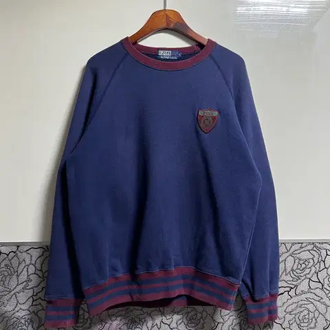 폴로 랄프로렌 네이비 맨투맨 티셔츠