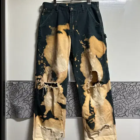 칼하트 싱글니 카펜터 팬츠