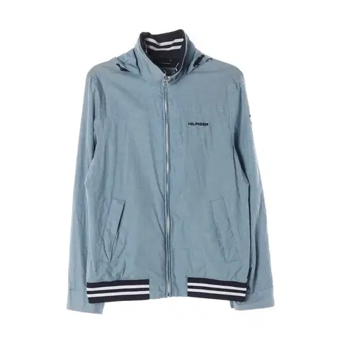 타미힐피거 린넨 코튼 후드 자켓 S