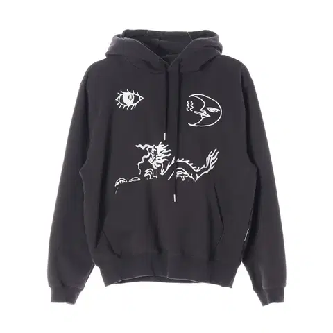 THE VINYL HOUSE 하이로글리프 그래픽 후드티 S