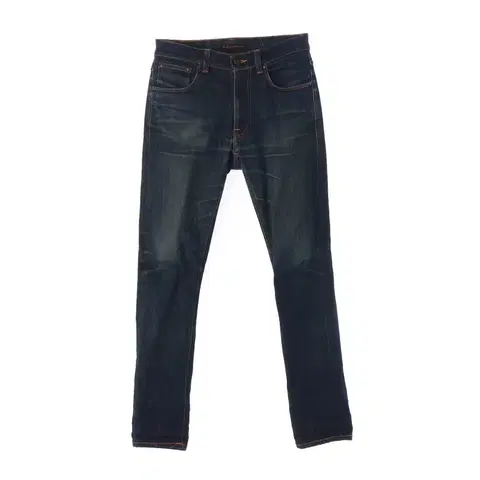 Nudie Jeans Co 인디고 워싱 슬림핏 데님 팬츠 32