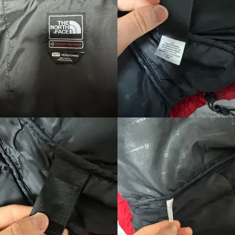 노스페이스 히말라야 레드 눕시 800 필파워 패딩 자켓 8