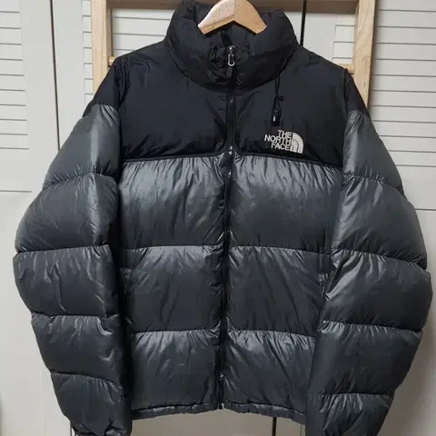 노스페이스 700 눕시 다크 그레이 패딩 자켓