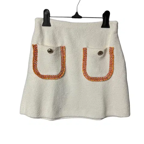 36 마쥬 아이보리 포켓 스커트