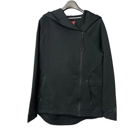 S 나이키 여성 테크팩 블랙 트레이닝 후드 집업