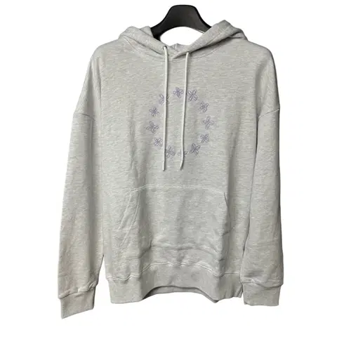 M 르모호 그레이 후드 티셔츠