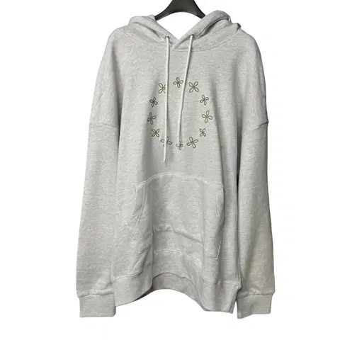 S LEMOHO 르모호 그레이 후드 티셔츠