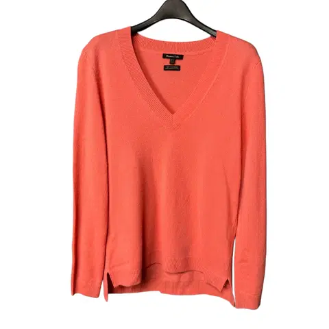 XS 마시모두띠 여성 핑크 캐시미어 니트