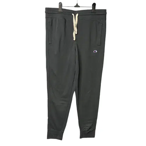 M 챔피온 로고 차콜 트레이닝 조거팬츠