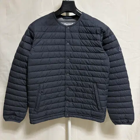 오르치발 덕다운 크루넥 경량패딩 / 차콜, 1