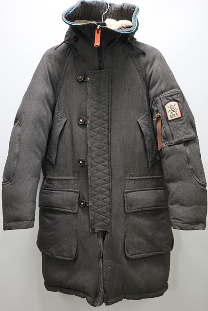 GJO.E 그런지 존 후드 구스다운 점퍼 무게감있음