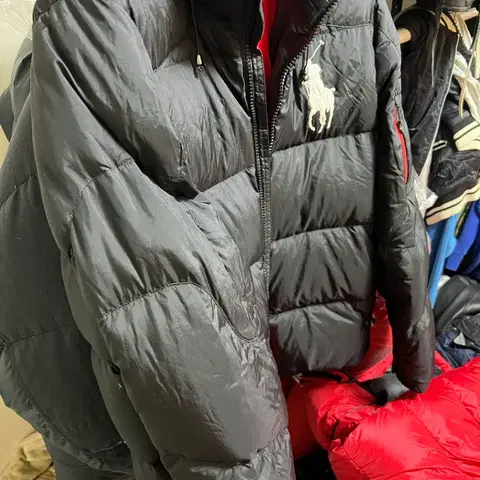 폴로 랄프로렌 빅포니 패딩 매장판