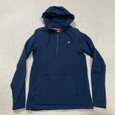 나이키 네이비 하프집업 후드티 m 95