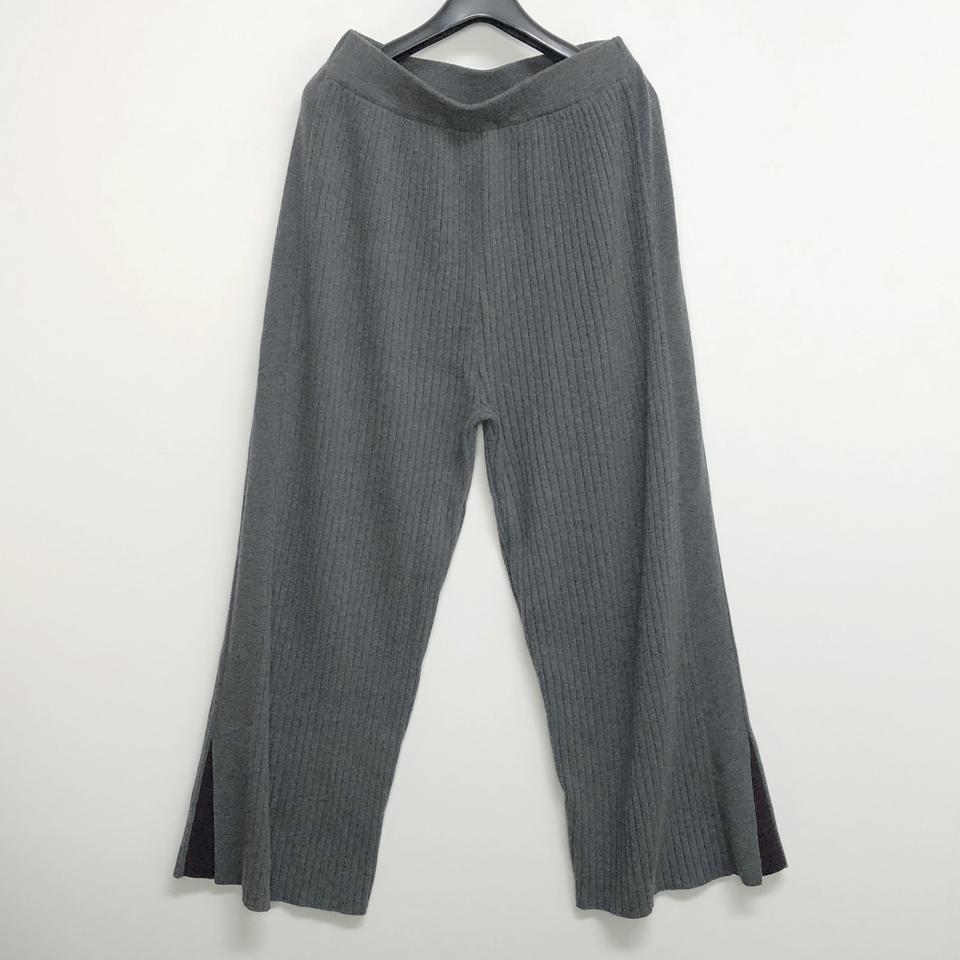 구호 절개 니트 팬츠/여성S/칠팔구제