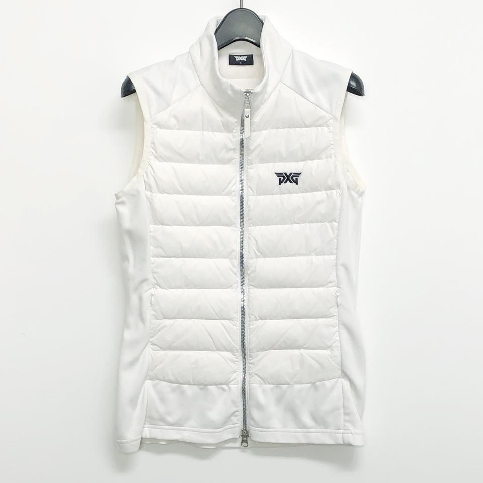 PXG 경량 구스 베스트/여성S/칠팔구제