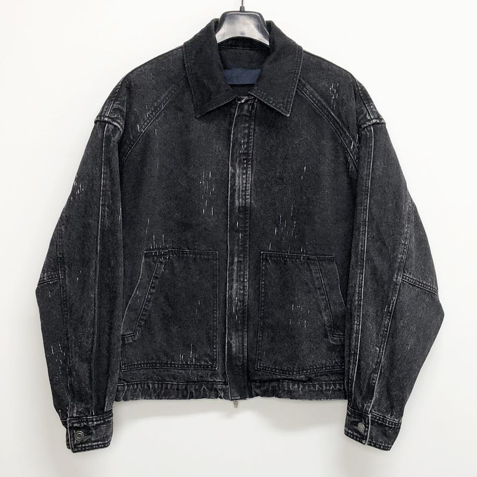 준지 24SS 아웃포켓 데님자켓/44/칠팔구제