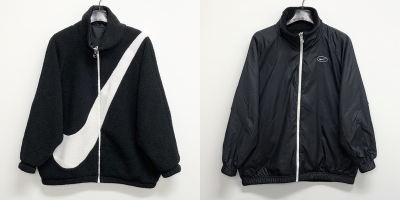 나이키 리버서블 셰르파 자켓/여성L/칠팔구제