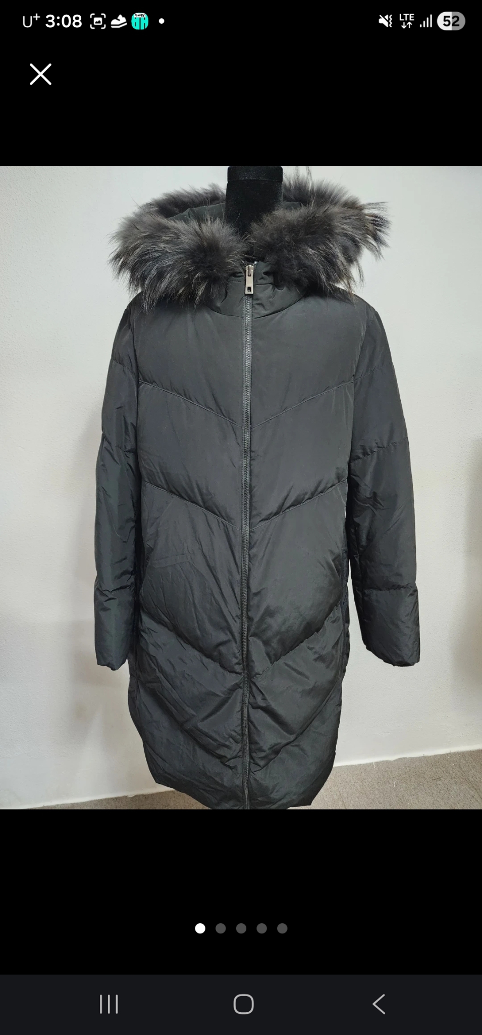 ALAMODE STUDIO 후드 퍼 여성 패딩 55