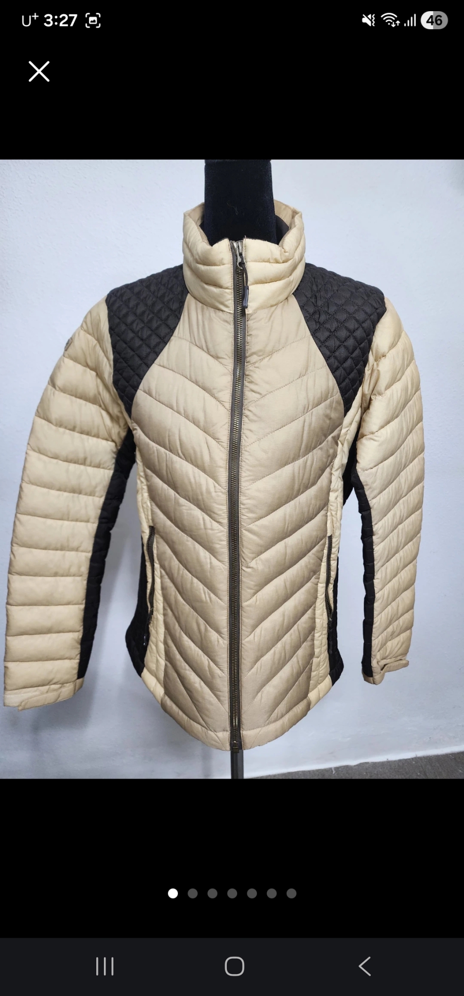 K2 여성 퀼팅 패딩입니다- 사이즈는 95(66)입니다-