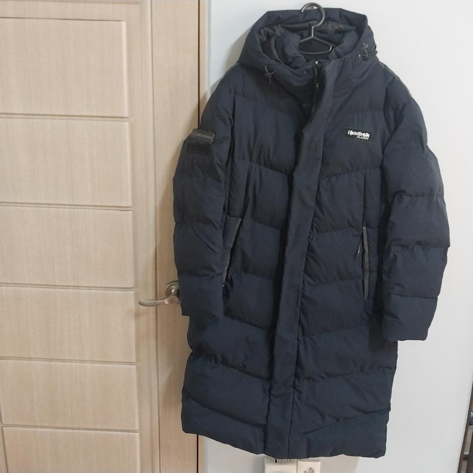 리복 롱패딩 남성100 사이즈